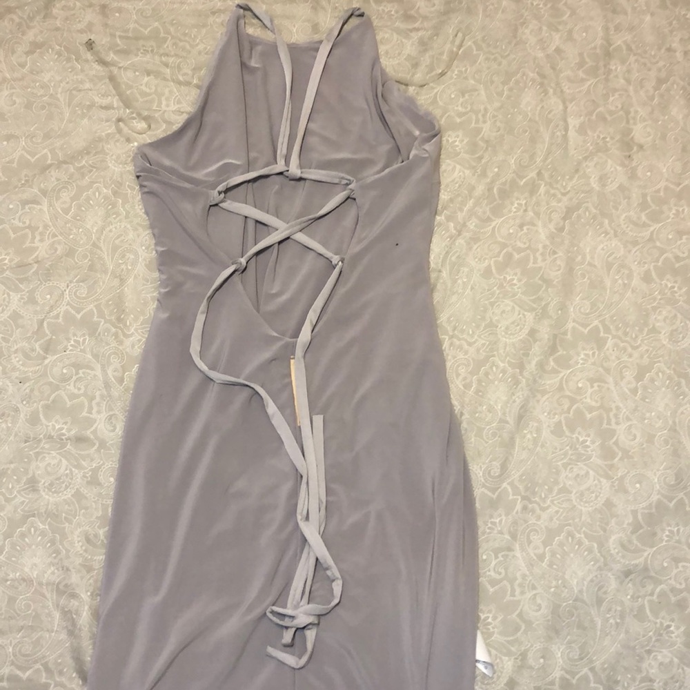 Backless dress